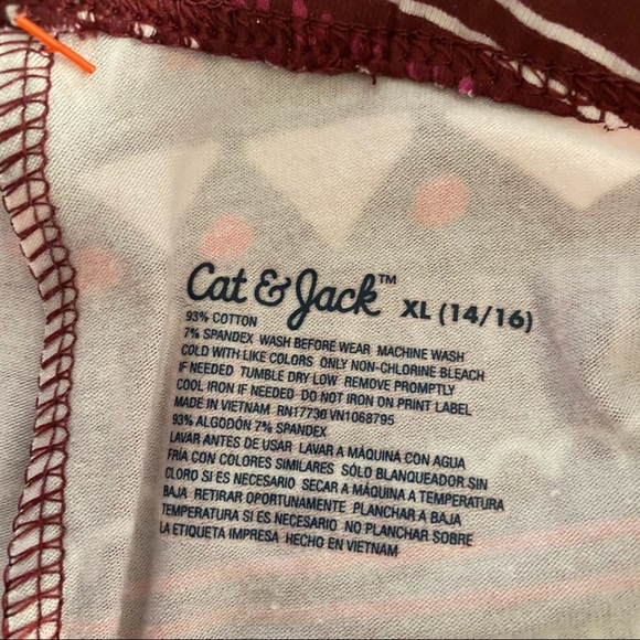 CAT & JACK GIRLS MOSAIC MULTI COLOR LEGGINGS - Picture 5 of 8